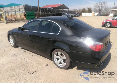 2007 BMW 530I из США, поврежденный, VIN WBANE73567CM52743